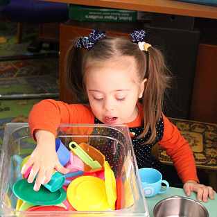 Специалисты узнали о технологиях игрового взаимодействия с ребёнком с синдромом Дауна